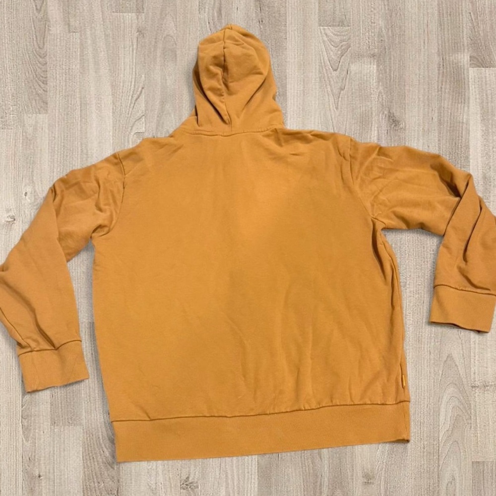 Timberland Men's Mustard Zip-Up Hoodie - Picture 5 of 6